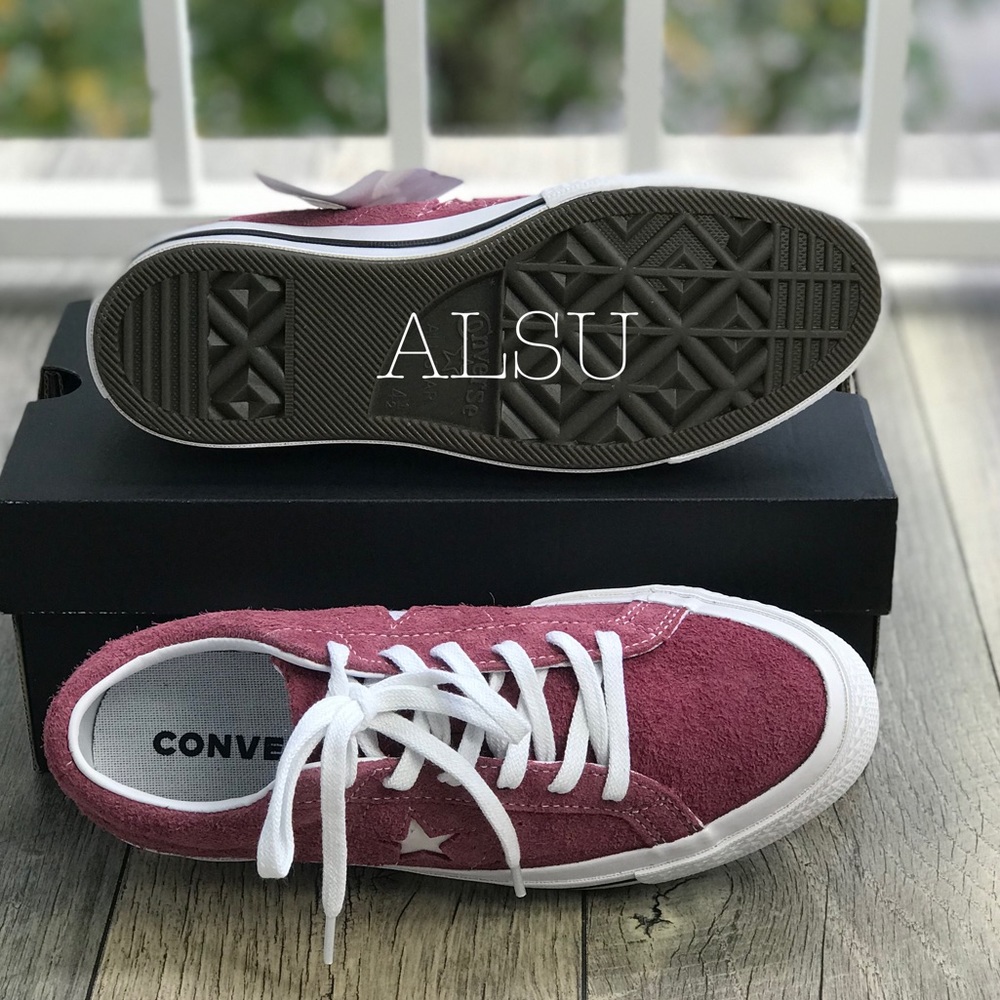 Converse One Star OX Deep Bordeaux W AUTHENTIC - Picture 6 of 8